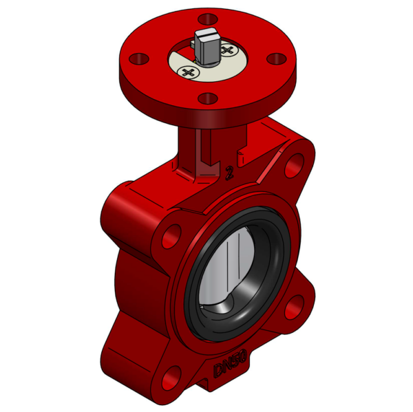 BF-VALVE DN50 PN10/PN16 LUG
