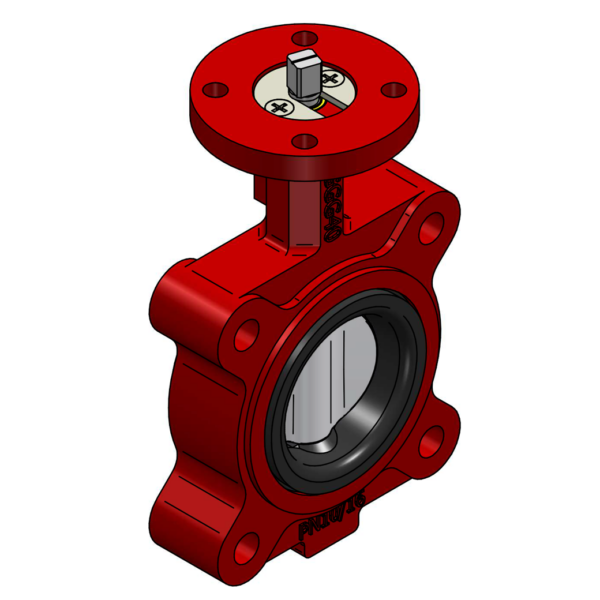 BF-VALVE DN65 PN10/PN16 LUG