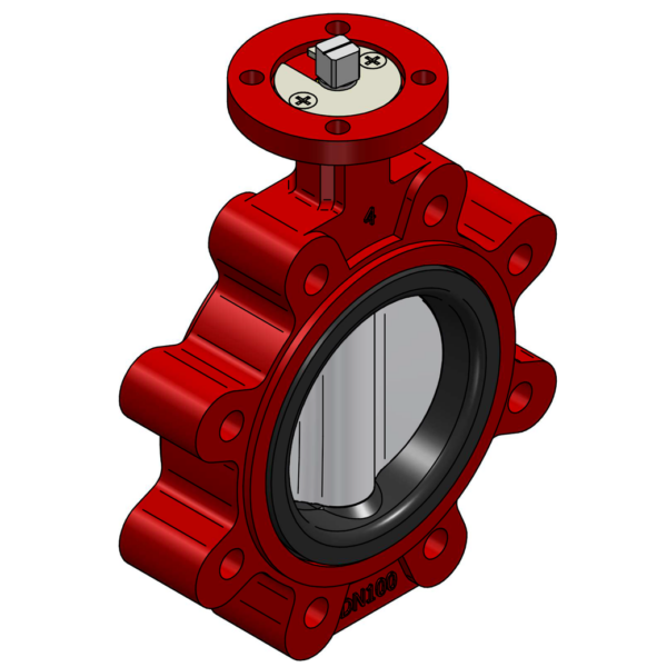 BF-VALVE DN100 PN10/PN16 LUG