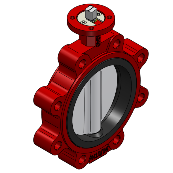 BF-VALVE DN150 PN10/PN16 LUG