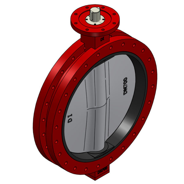 +BF-VALVE DN700 PN10 U-TYPE FLANGE