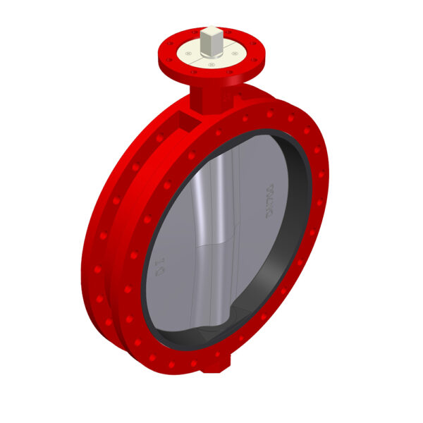 BF-VALVE DN700 PN10 U-TYPE FLANGE