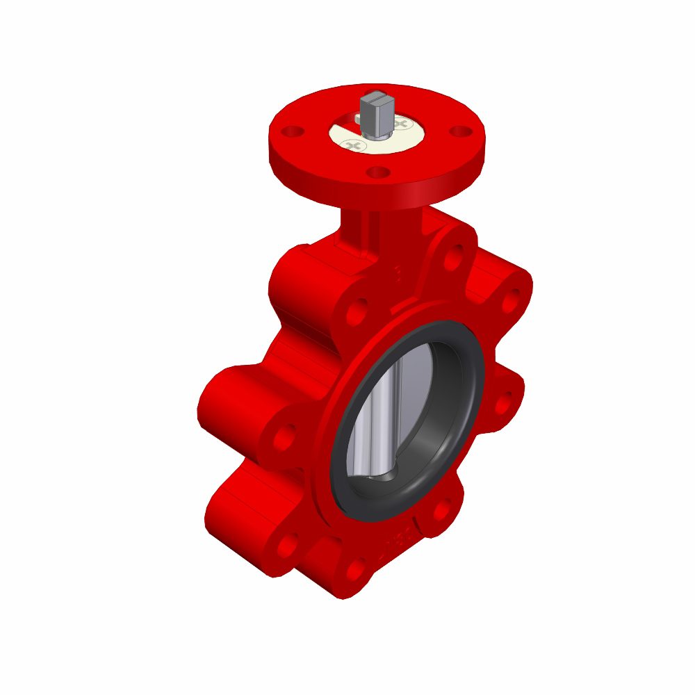 CONC. BF-VALVE DUPLEX DN80 16BAR PN10/16 LUG