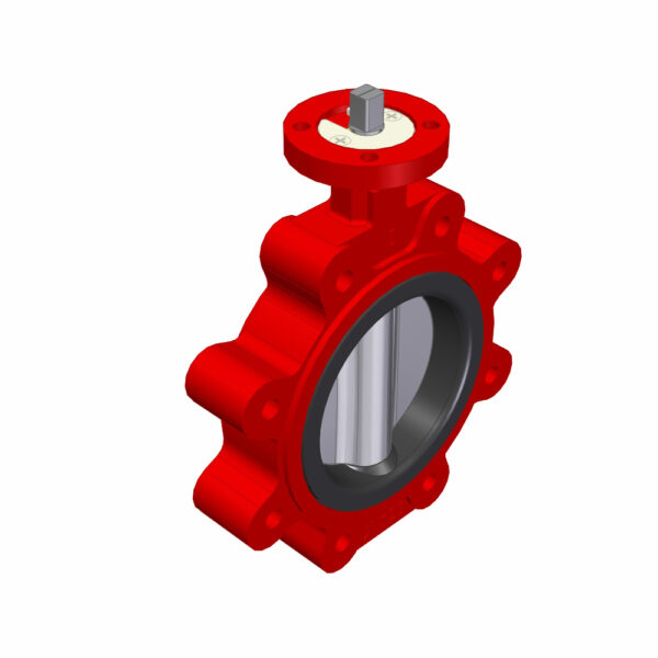 CONC. BF-VALVE DUPLEX DN125 16BAR PN10/16 LUG