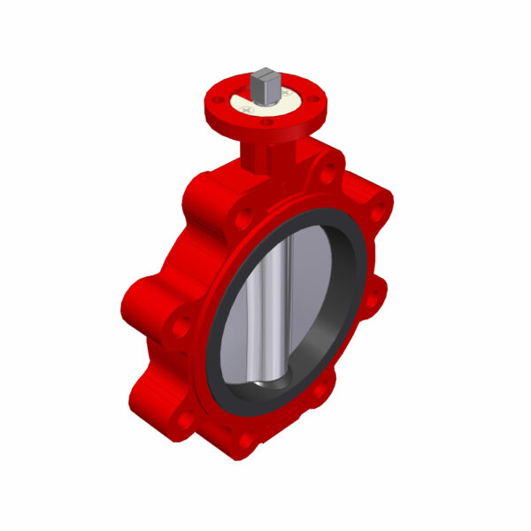 CONC. BF-VALVE DUPLEX DN150 16BAR PN10/16 LUG