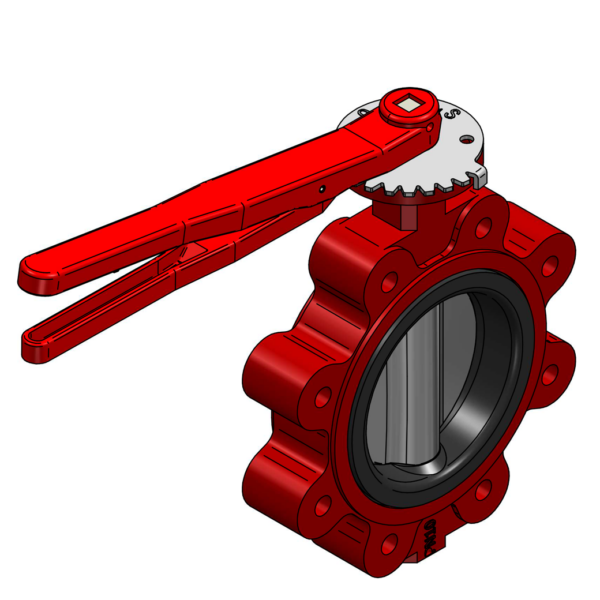 LT BUTTERFLY VALVE GGG40 DN125 LUG PN10 STK-LISTE