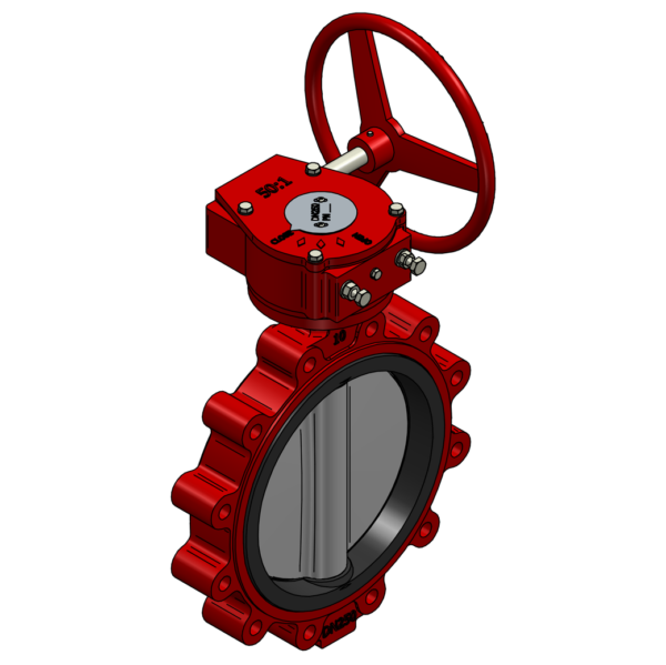 LT BUTTERFLY VALVE GGG40 DN250 LUG PN10 STK-LISTE