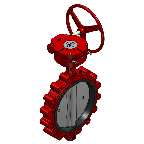 LT BUTTERFLY VALVE GGG40 DN400 LUG PN10 STK-LISTE
