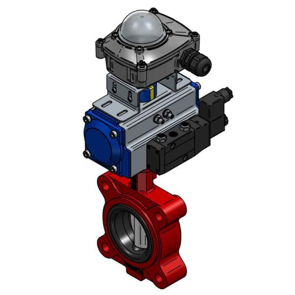 LT Butterfly valve DN65 LUG PN10