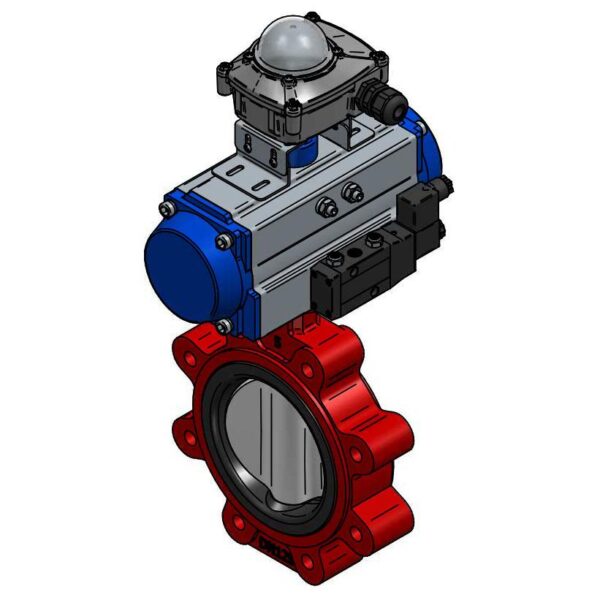LT Butterfly valve DN125 LUG PN10
