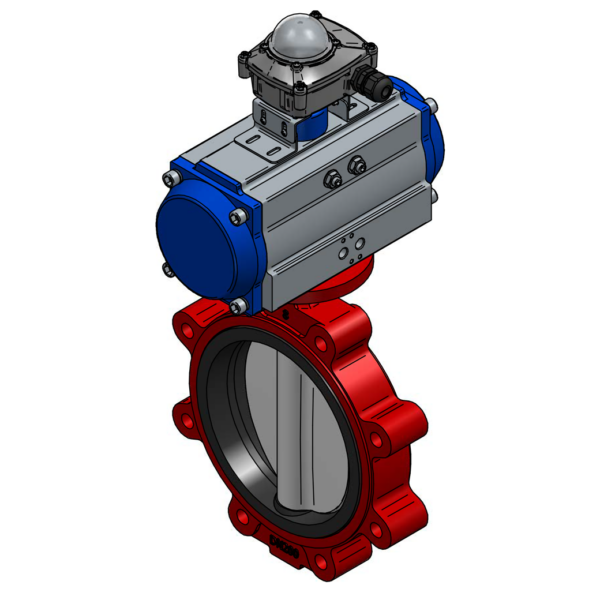 LT Butterfly valve DN200 LUG PN10