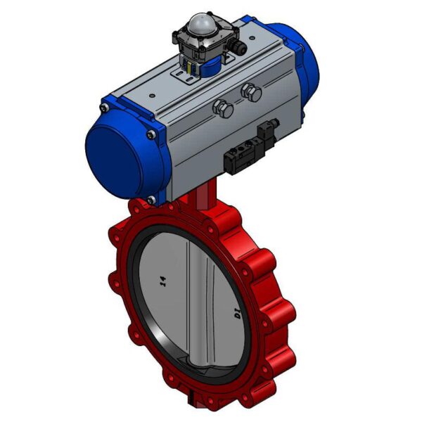 LT Butterfly valve DN350 LUG PN10