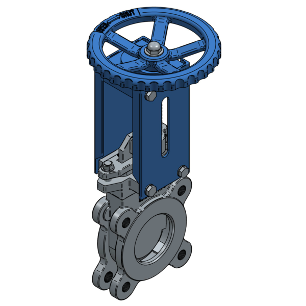 DN65 PN10 SS316 KNIFE GATE VALVE UNI-DIRECTION