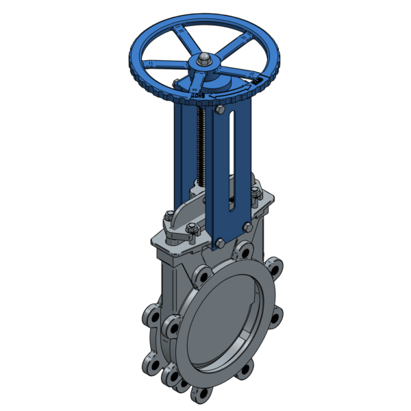 DN200 PN10 SS316 KNIFE GATE VALVE UNI-DIRECTION