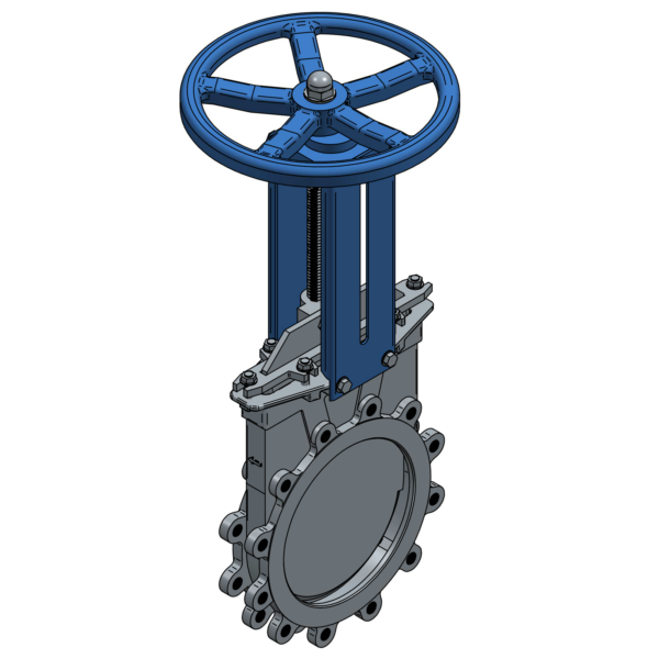 DN250 PN10 SS316 KNIFE GATE VALVE UNI-DIRECTION