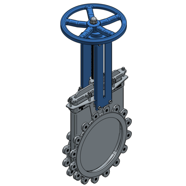 DN350 PN10 SS316 KNIFE GATE VALVE UNI-DIRECTION