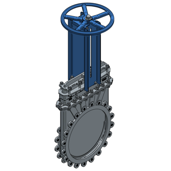 DN450 PN10 SS316 KNIFE GATE VALVE UNI-DIRECTION