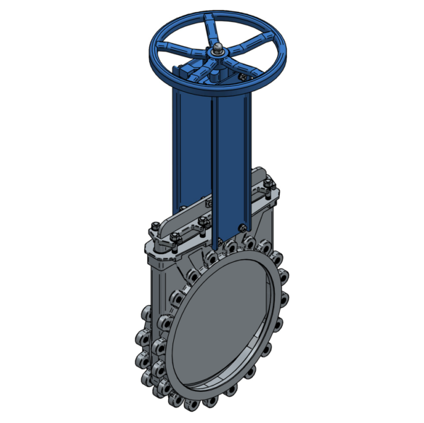 DN500 PN10 SS316 KNIFE GATE VALVE UNI-DIRECTION