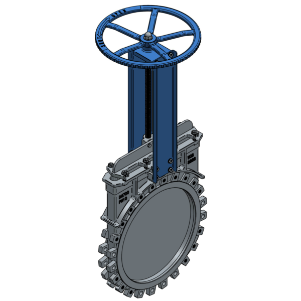 DN700 PN10 SS316 KNIFE GATE VALVE UNI-DIRECTION