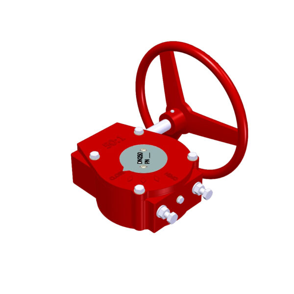 GEARBOX 500Nm 30:1 SQR22 F12 - FOR DN200-DN250