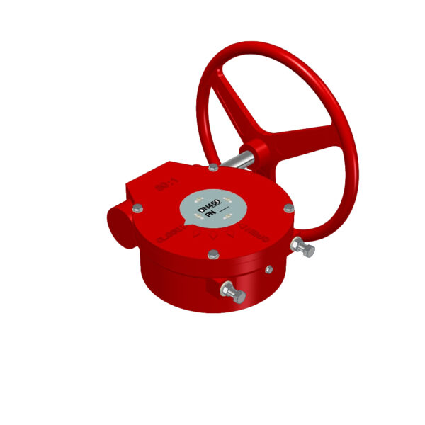 +GEARBOX 2500Nm 80:1 SQR27mm F16, DN450