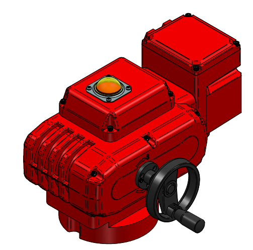 +MOD. EL-ACT. HL-100 ALU-BODY C5-M COAT IP67 230V
