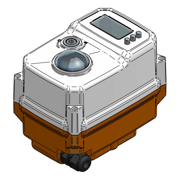 MODULATING EL ACT. TCR-02, ABS BODY