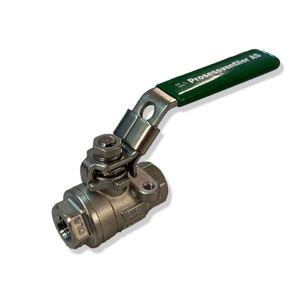 2PC BALL VALVE 2A 3/8" 1000PSI BSPP