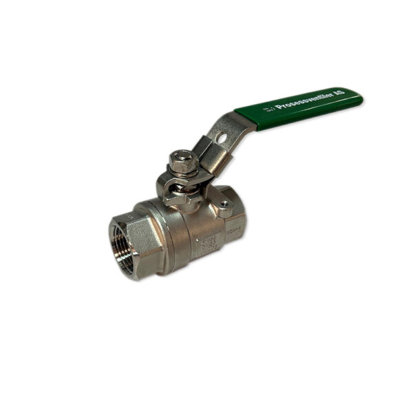 2PC BALL VALVE 2A 1" 1000PSI BSPP