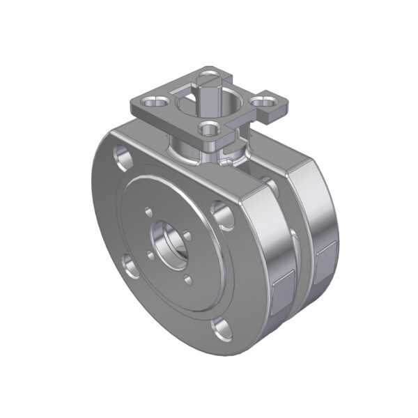 2PC BALL VALVE F301-V1F DN20 PN16/40 COMPACT