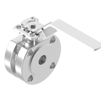 2PC BALL VALVE F301-1F DN32 PN16 COMPACT