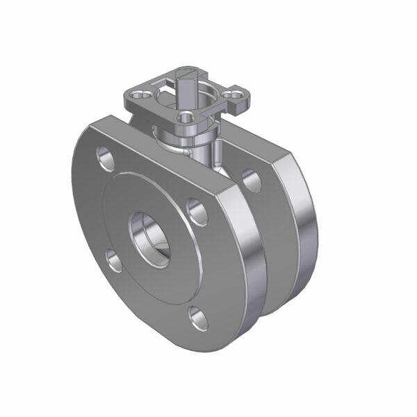 2PC BALL VALVE F301-V1F DN32 PN16/40 COMPACT