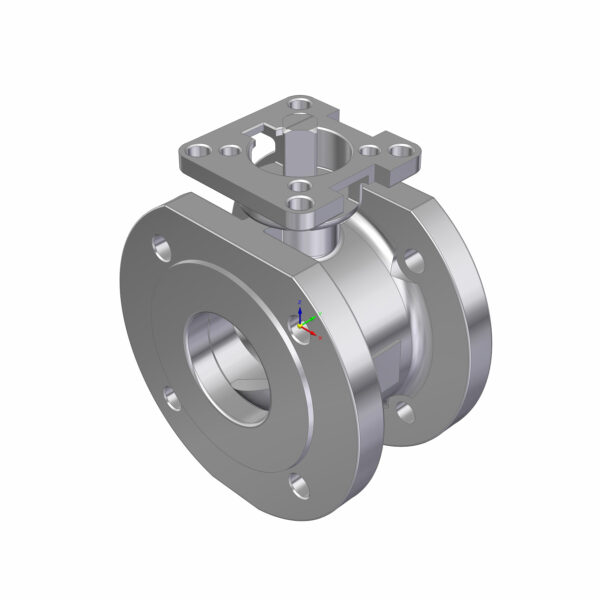 2PC BALL VALVE F301-V1F DN65 PN16 COMPACT