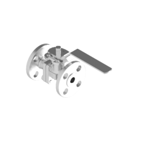 2PC BALL VALVE F502-6F DN15 PN16/PN40 FLANGED