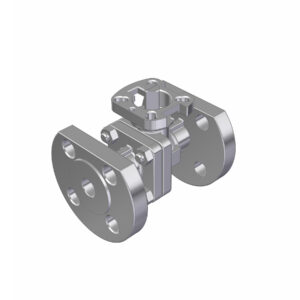 2PC BALL VALVE F502-V6F DN15 PN16/PN40 FLANGED