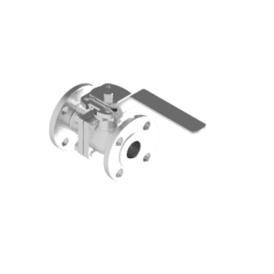 2PC BALL VALVE F502-6F DN40 PN16/PN40 FLANGED