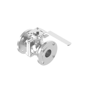 2PC BALL VALVE F502-6F PN40 DN50 FLANGED