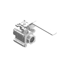 3PC BALL VALVE S600-1F 1500PSI 1 1/4" BSPP THREAD