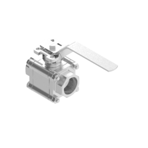 3PC BALL VALVE S600-1F 1500PSI 1 1/2" BSPP THREAD