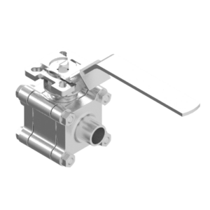 3PC BALL VALVE S600-3F 2000PSI 3/8" WELDED
