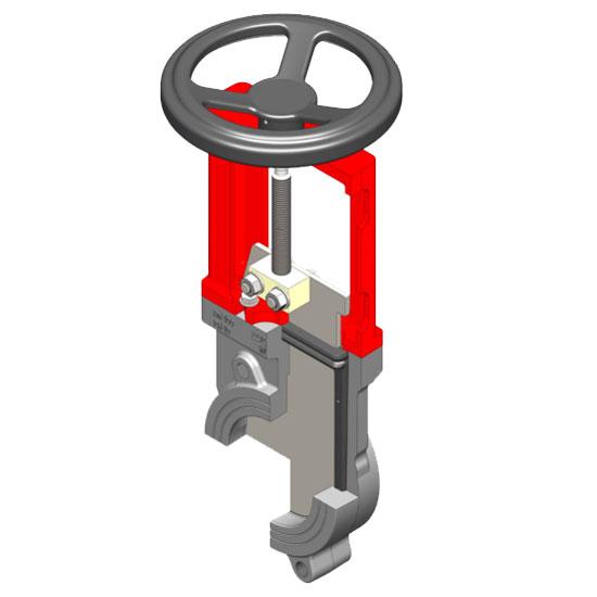 WEY KNIFE GATE VALVE SNA DN100