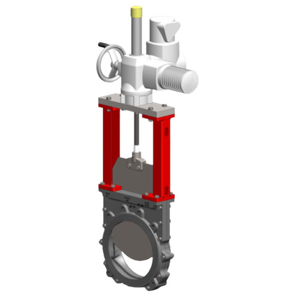 AUMA EL. KNIFE GATE VALVE SNE DN200