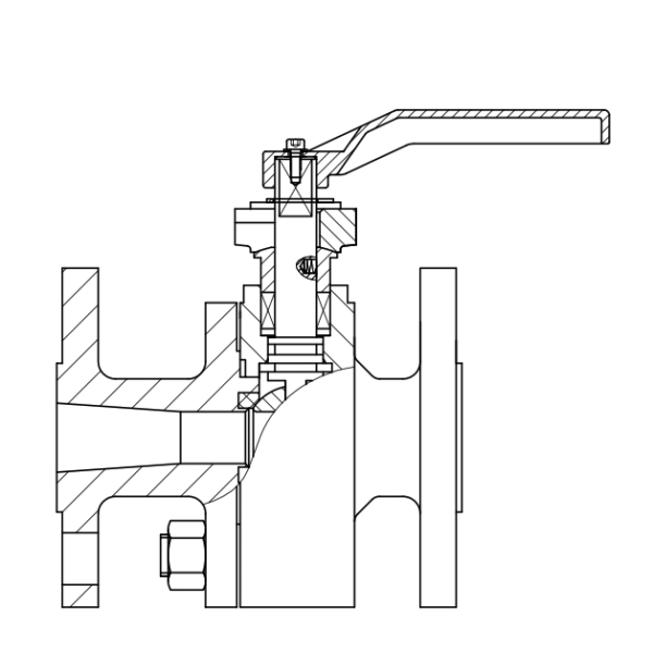 FLANGED RF, 150LB, REDUCED BORE 2"