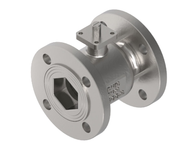 BALL VALVE V-PORT 90DEG DN100 PN16