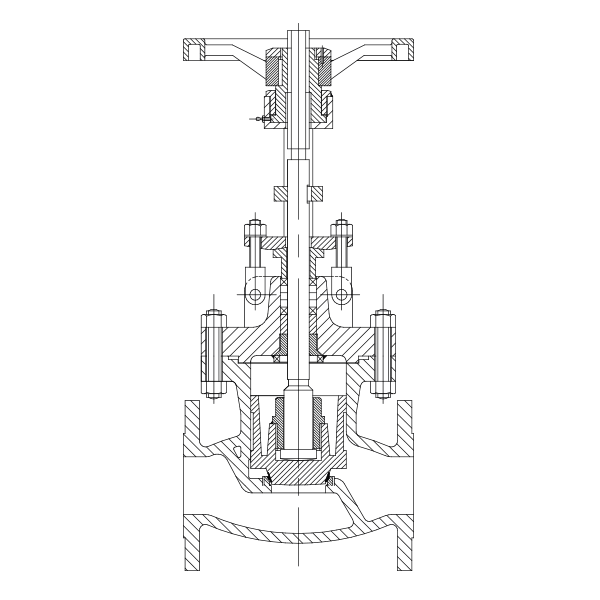*VALVE GLOBE 2" 150# RF GB034