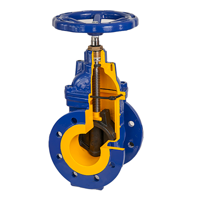 GATE VALVE FIG.111 DN150 PN16 W/ HANDWHEEL