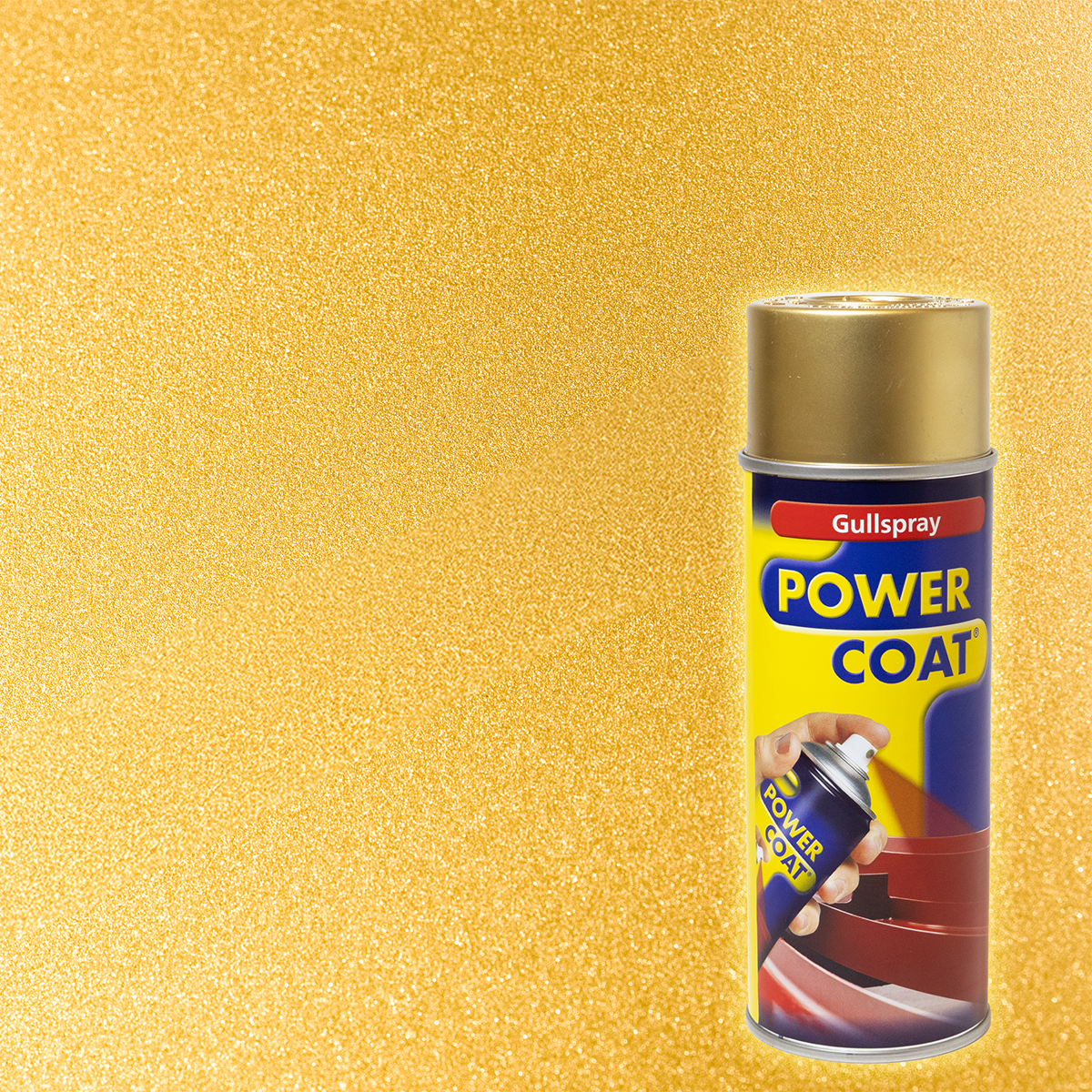 Nyhet: Power Coat Gullspray